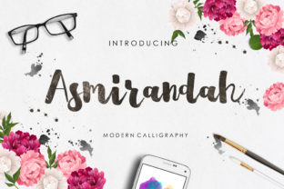 Asmirandah: A Handwritten Calligraphy Font That Bridges Tradition and Modern Design
