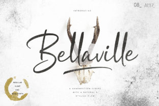 Bellavile: A Handwritten Font That Signals Intention, Not Just Aesthetic