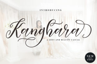 Discover Kanghara: The Elegant Calligraphic Font That Elevates Every Design