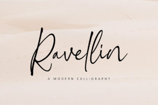 Fall in Love with Ravellin: The Calligraphy Font Redefining Modern Authenticity in Design