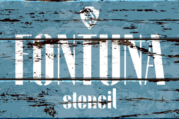 Fontuna Stencil: Elegant & Modern Sans Serif