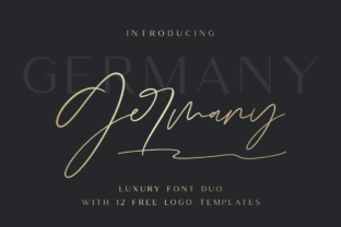 Germany Duo: A Luxurious Script & Serif Font Pair