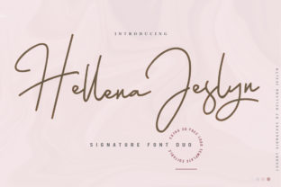 Hellena Jeslyn Duo: Script + Sans Serif, Done Right