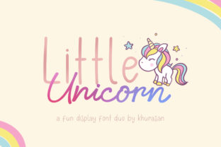 Little Unicorn: A Charming Display and Script Font for Thoughtful Design Choices