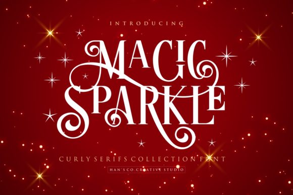 Magic Sparkle: A Strategic Serif for Winter Projects That Demand Distinction