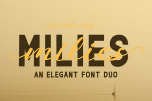 Milies Duo: Elegant Typography for Modern Design