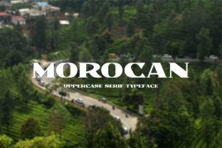 Morocan: A Strong and Elegant Serif Font That Commands Attention