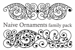 Naive Ornaments Family: Where Playful Typography Meets Professional Creative Workflow