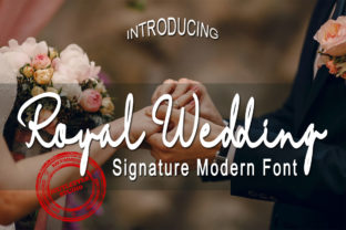 Royal Wedding Font: Elegant Handwritten Style Done Right