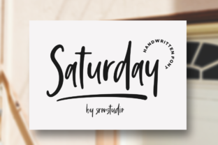 Saturday Vibes: The Hand-Lettering Font That Brings Warmth, Personality, and Authenticity to Your Designs