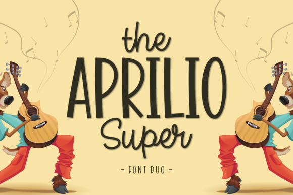 The Aprilio Super: Where Playful Typography Meets Real-World Design Flexibility