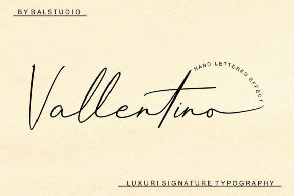 Vallentino: The Elegant Script Font That Elevates Purpose-Driven Design