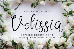 Velissia: An Elegant Script Font with Handmade Charm