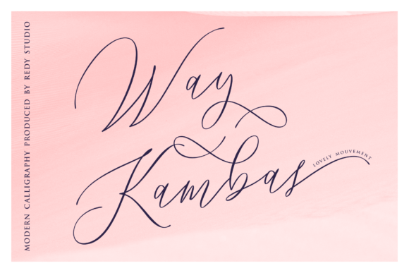 Way Kambas: Modern Calligraphy with Refined Grace